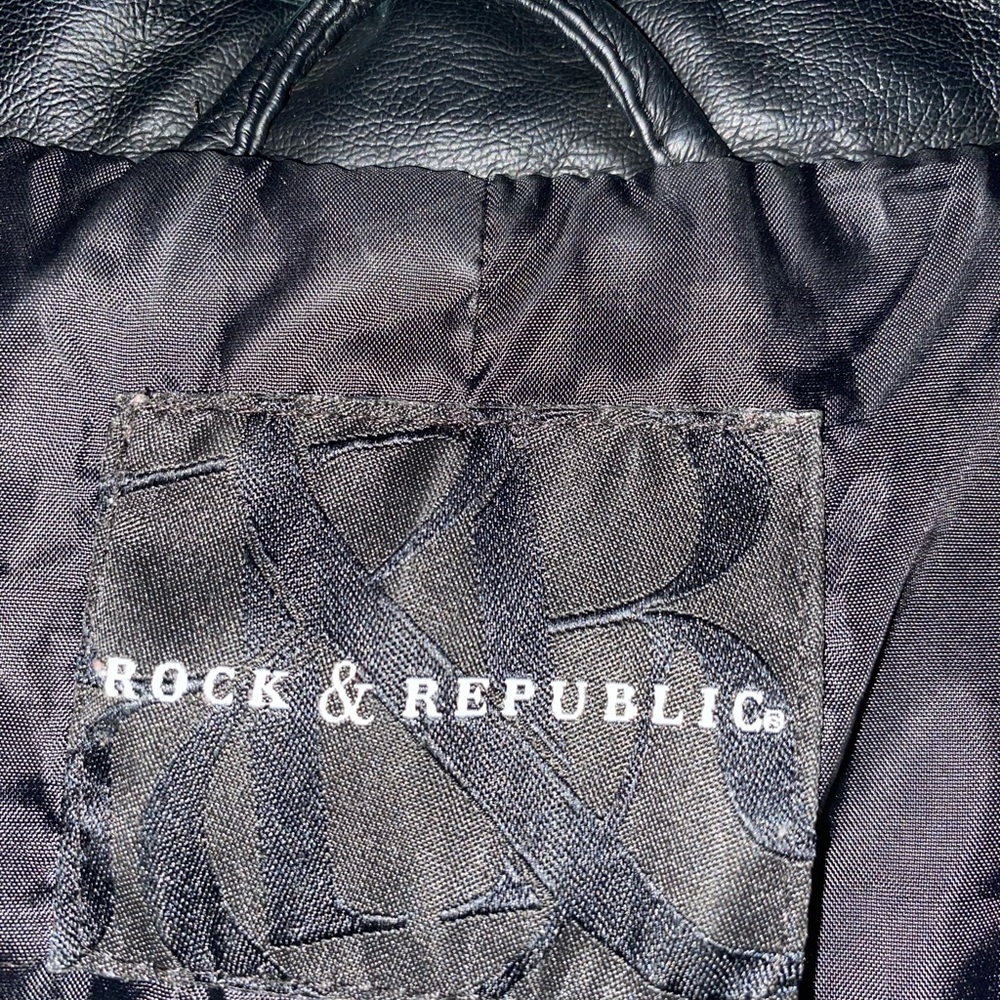 Fun leather jacket - Picture 4 of 4